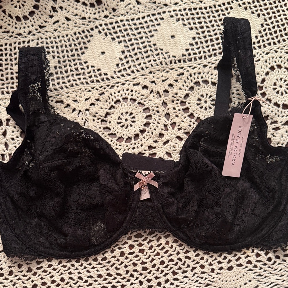 Victoria's Secret Black Lace Bra